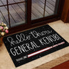Hello There General - Personalized The Force Doormat