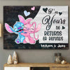 I&#39;m Yours - Personalized Couple Ohana Canvas And Poster