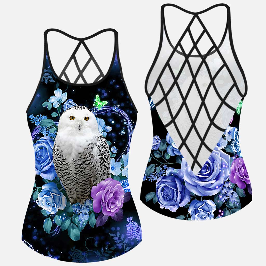 Love Owls Cross Tank Top