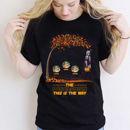 This Is The Way - Personalized Halloween The Force T-shirt and Hoodie