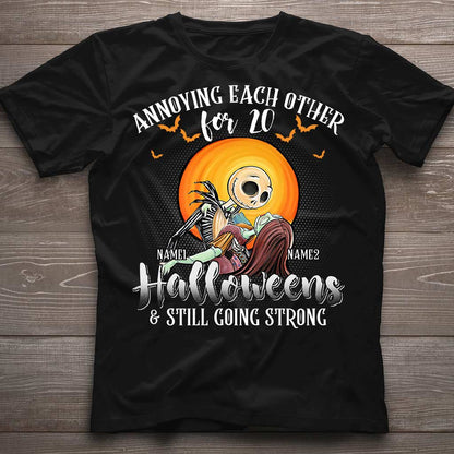 Annoying Each Other - Personalized Halloween Nightmare T-shirt and Hoodie