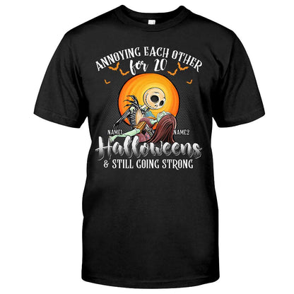 Annoying Each Other - Personalized Halloween Nightmare T-shirt and Hoodie