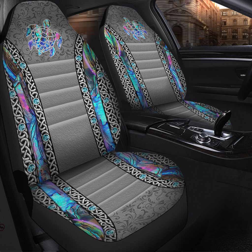 Love Turtles - Seat Covers With 3D Pattern Print