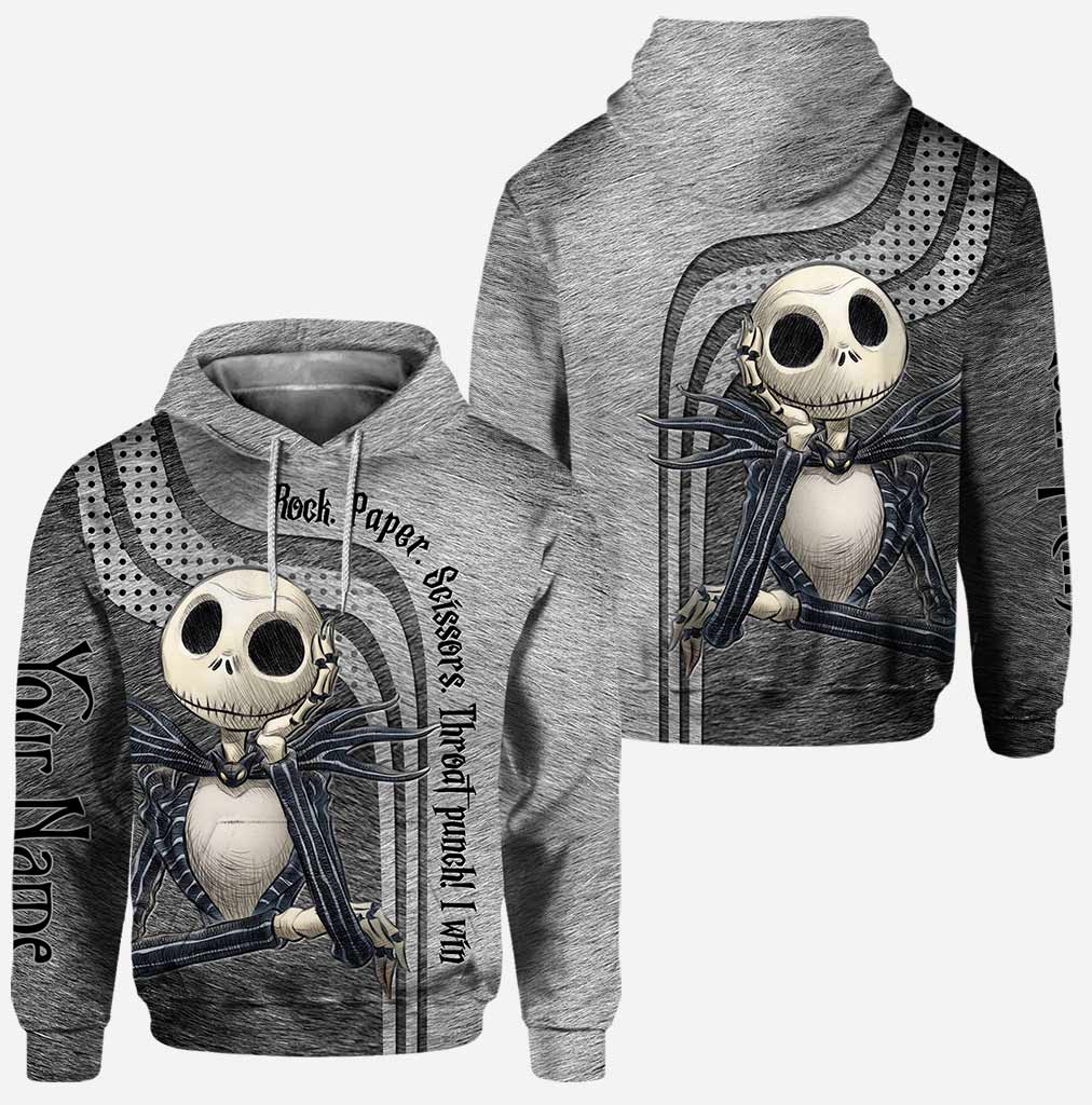 Rock Paper - Personalized Nightmare Hoodie And Leggings