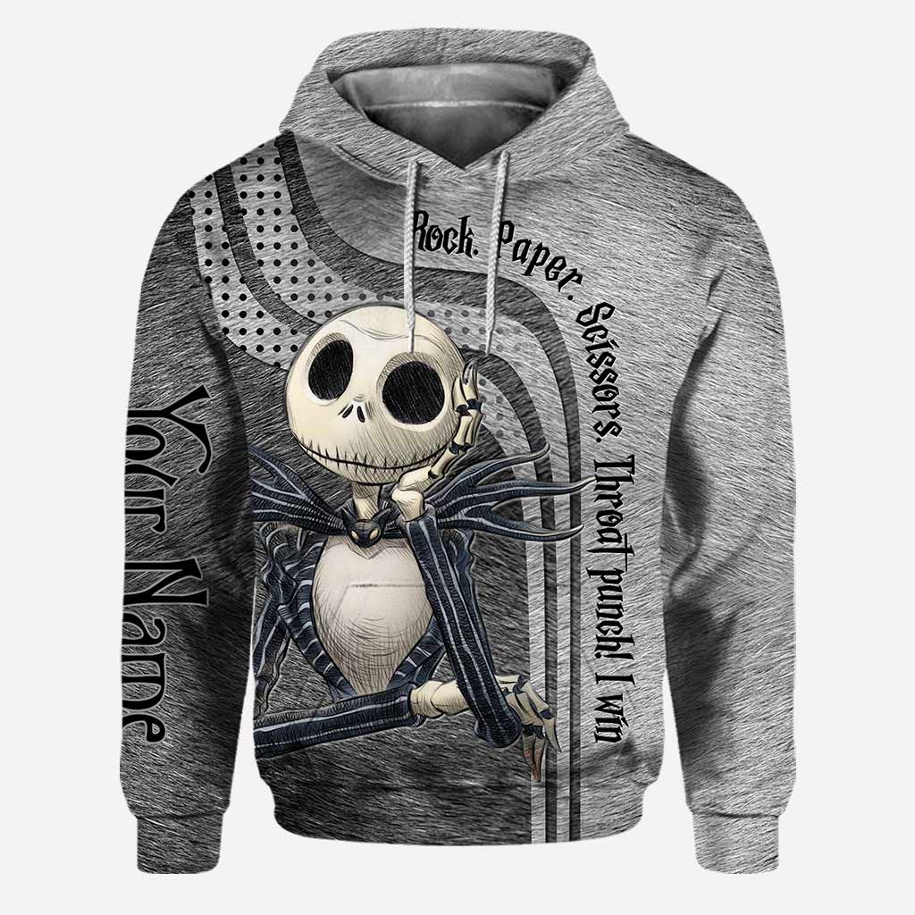 Rock Paper - Personalized Nightmare Hoodie And Leggings