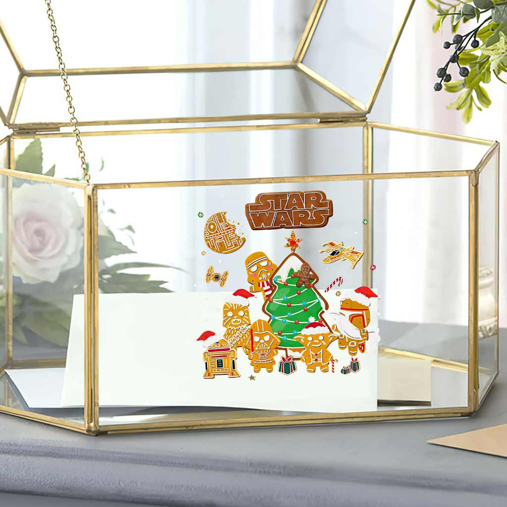 Ginger Bread Of The Galaxy - Christmas The Force Decal Full