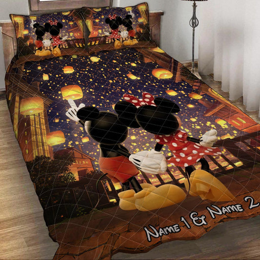 I Choose You - Personalized Couple Quilt Set