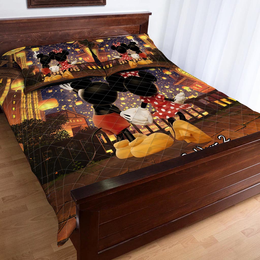 I Choose You - Personalized Couple Quilt Set