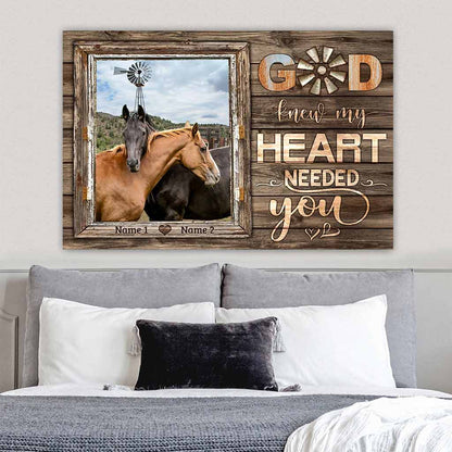 Home Is Wherever I'm With You - Personalized Horse Poster