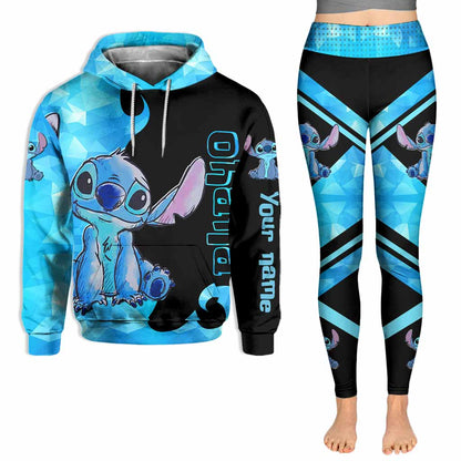 Ohana - Personalized Hoodie And Leggings