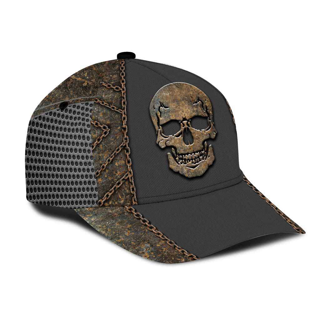 Skull Cap With Printed Vent Holes