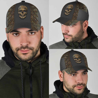 Skull Cap With Printed Vent Holes