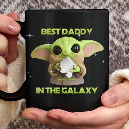 Best Daddy In The Galaxy - Personalized Father Mug