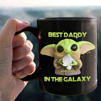 Best Daddy In The Galaxy - Personalized Father Mug