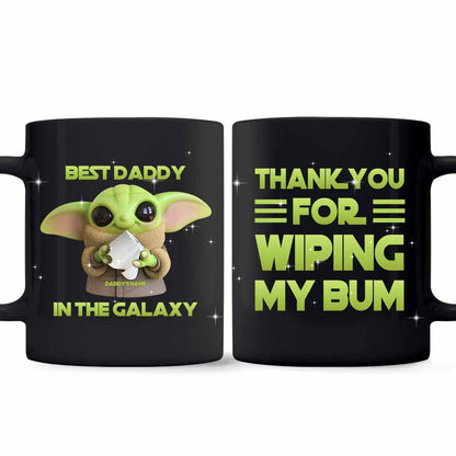 Best Daddy In The Galaxy - Personalized Father Mug