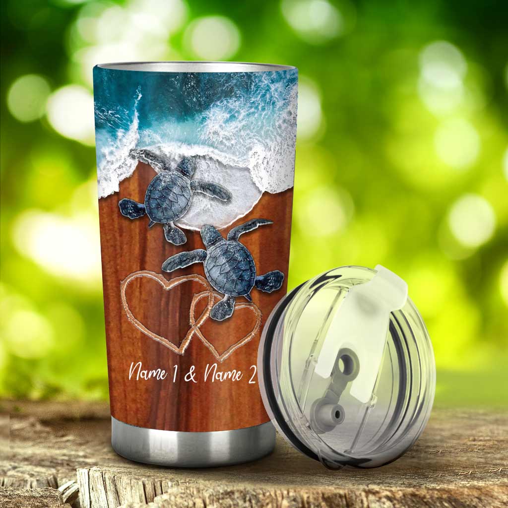 So Many In The Ocean - Personalized Turtle Tumbler