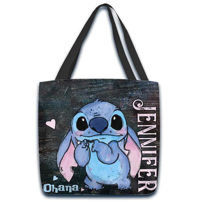 Ohana - Personalized Ohana Tote Bag