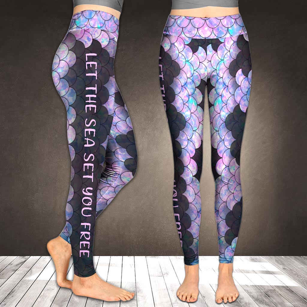 Let The Sea Set You Free - Turtle Leggings