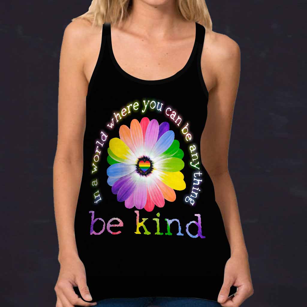 In A World - LGBT Support Cross Tank Top