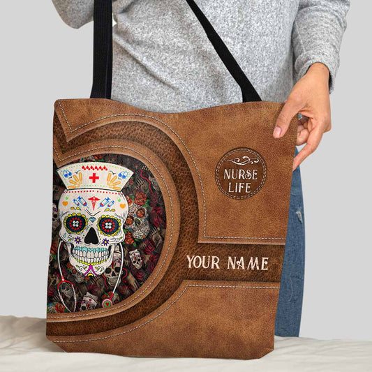 Nurse Life - Personalized Nurse Tote Bag