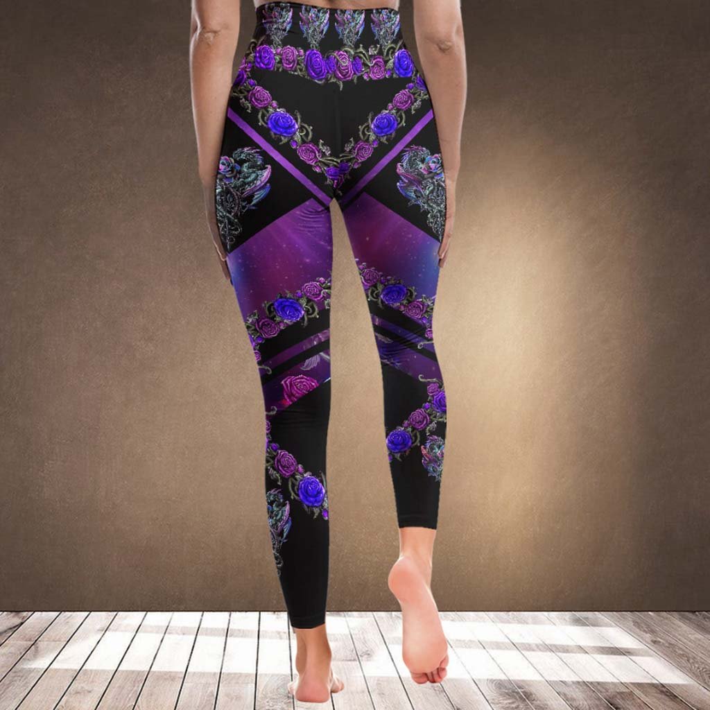 Soul Of A Dragon Heart Of A Witch Leggings