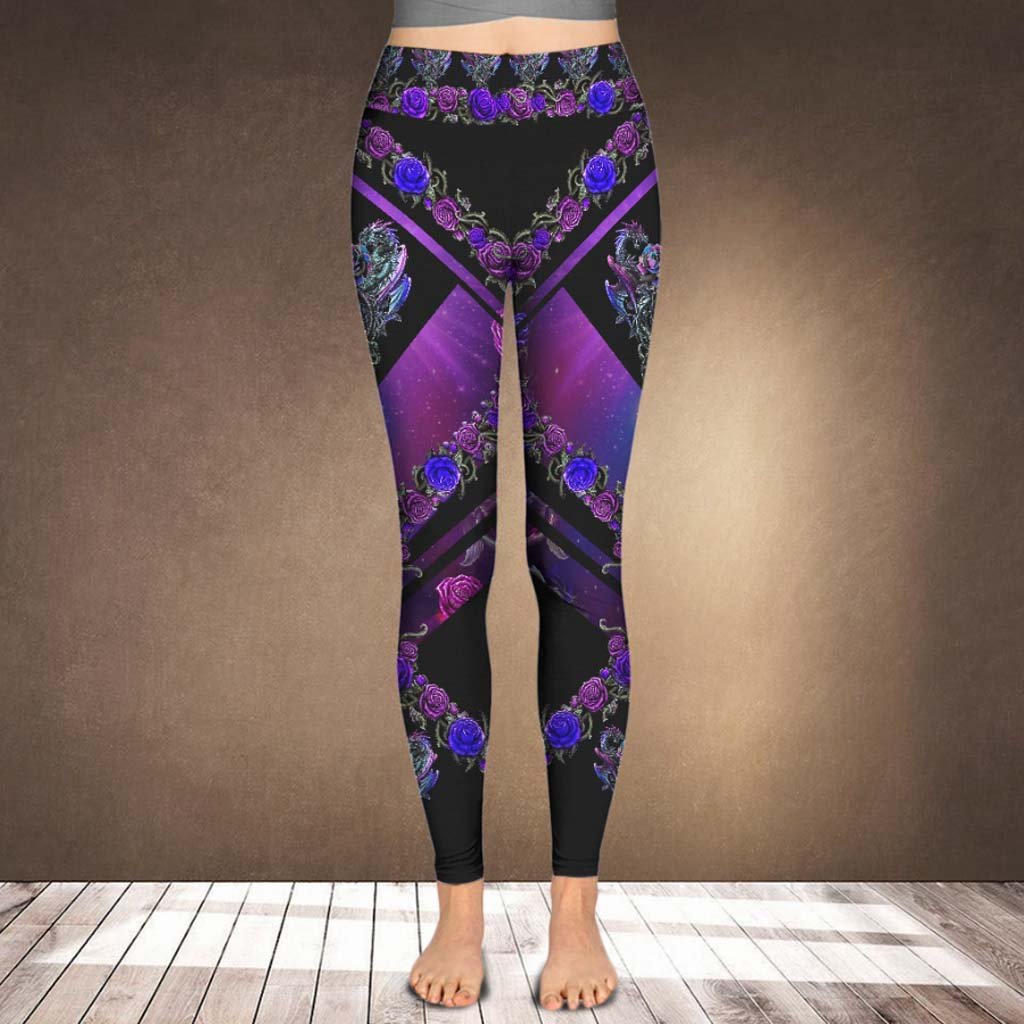 Soul Of A Dragon Heart Of A Witch Leggings