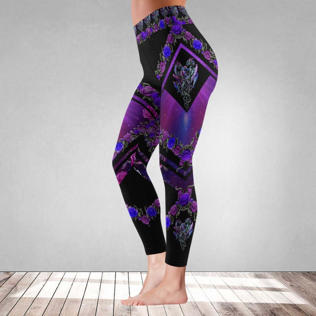 Soul Of A Dragon Heart Of A Witch Leggings