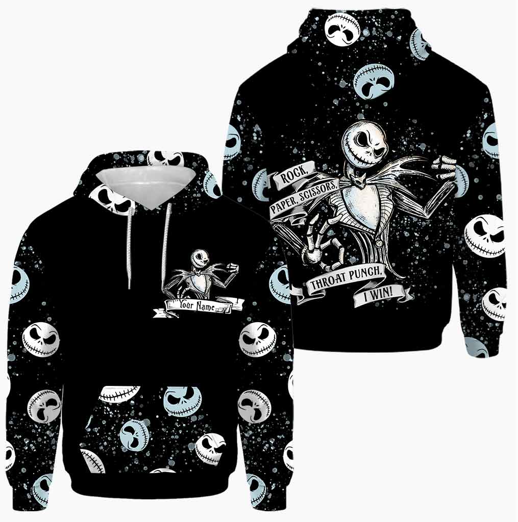 Rock Paper Scissors Nightmare - Personalized Hoodie And Leggings