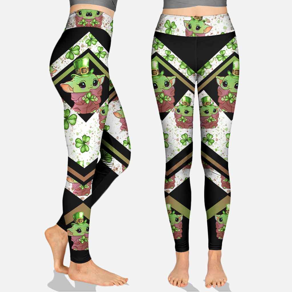 May The Luck Be With You - Personalized Patrick's Day Hoodie and Leggings