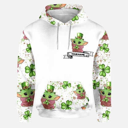 May The Luck Be With You - Personalized Patrick's Day Hoodie and Leggings