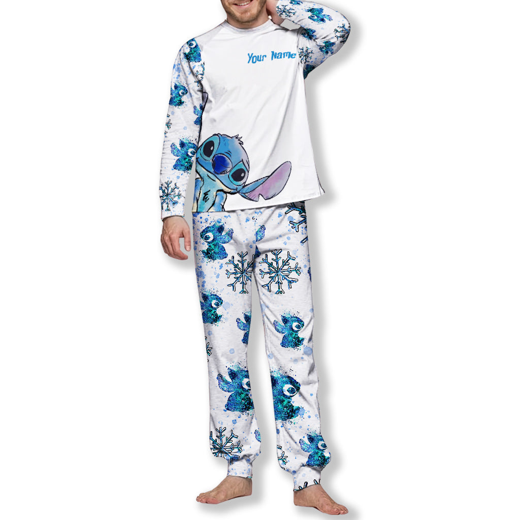 Ohana - Personalized Christmas Ohana Pajamas Set