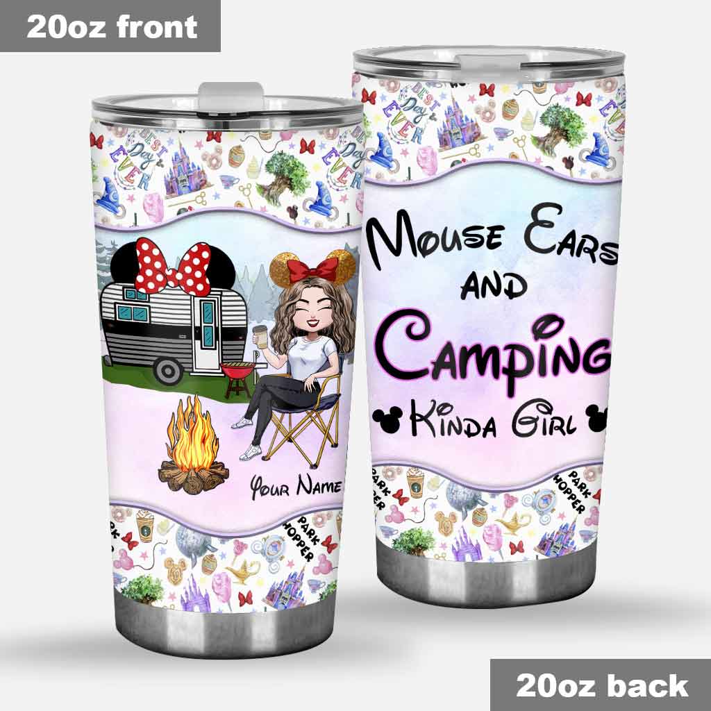 Camping Kinda Girl - Personalized Tumbler