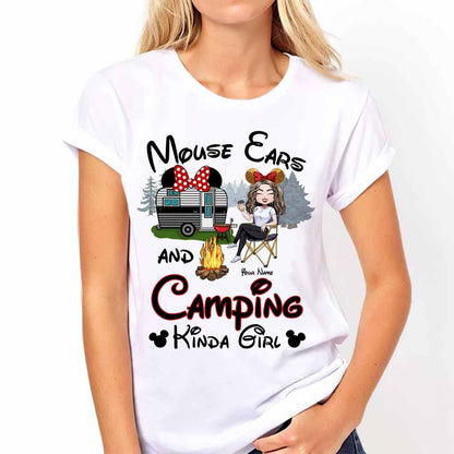 Camping Kinda Girl - Personalized T-shirt and Hoodie