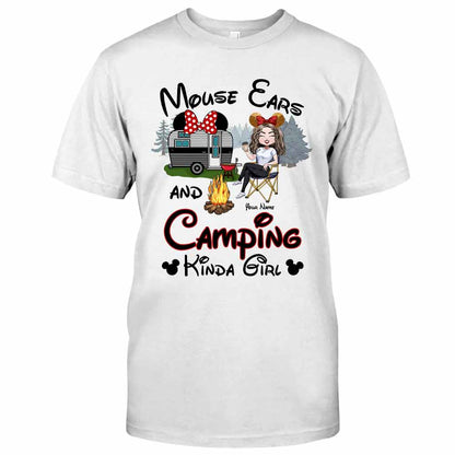 Camping Kinda Girl - Personalized T-shirt and Hoodie