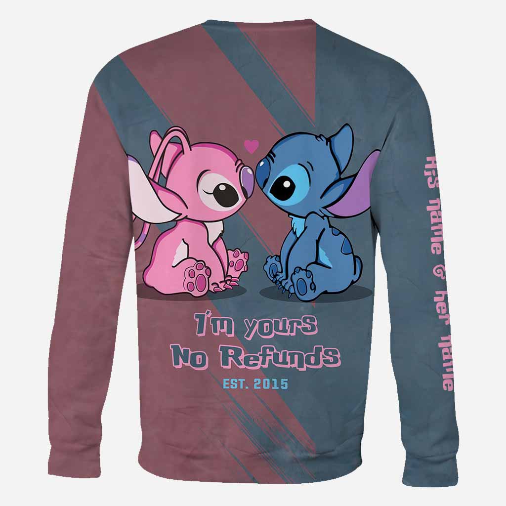 I'm Yours No Returns Or Refunds - Personalized All Over T-shirt and Hoodie