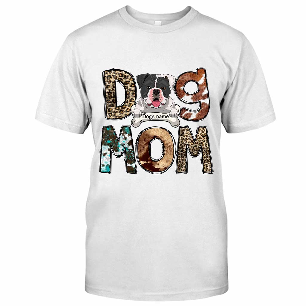 Dog Mom - Personalized Mother's Day Father's Day T-shirt and Hoodie