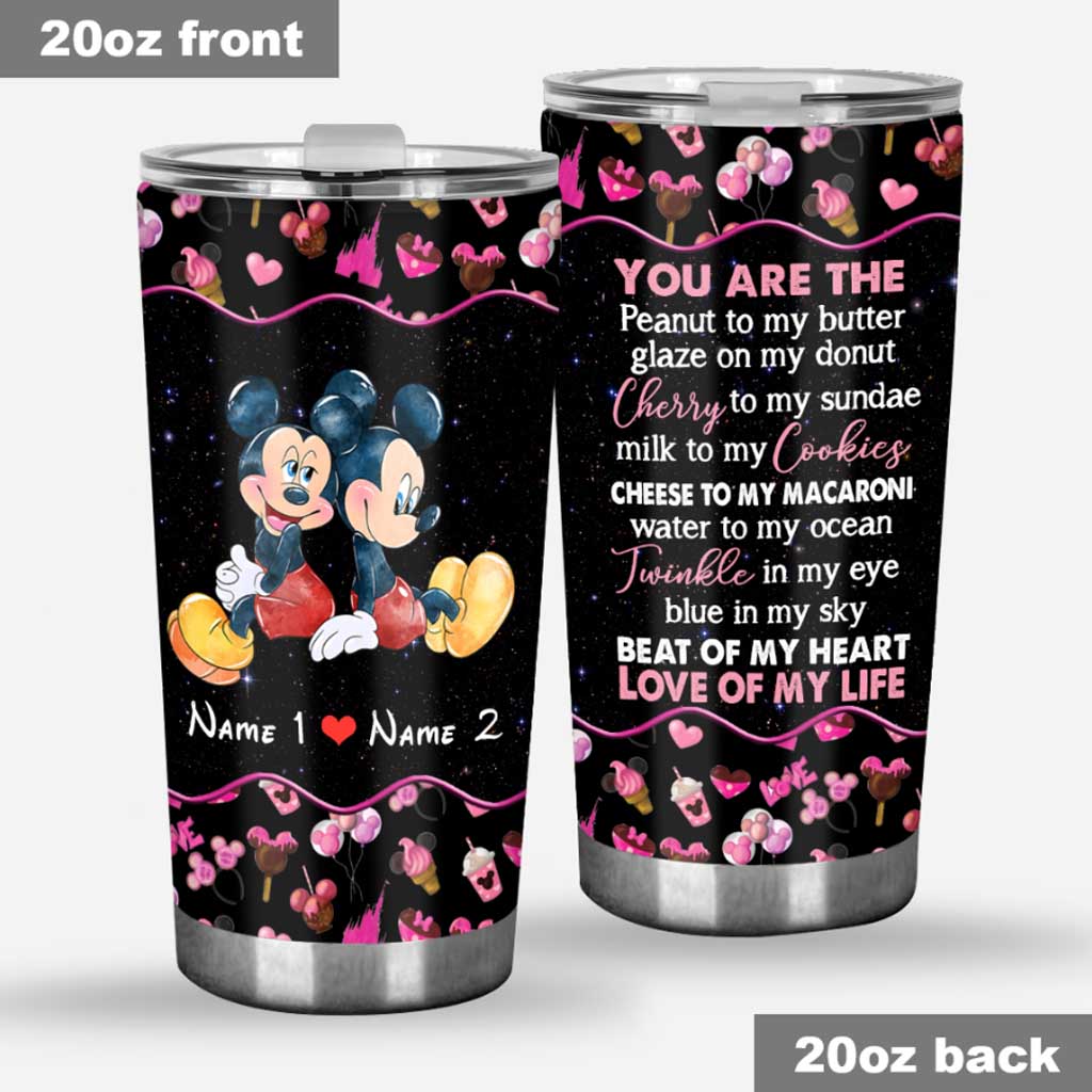 I Was Made For Loving You - Personalized Couple LGBT Support Tumbler