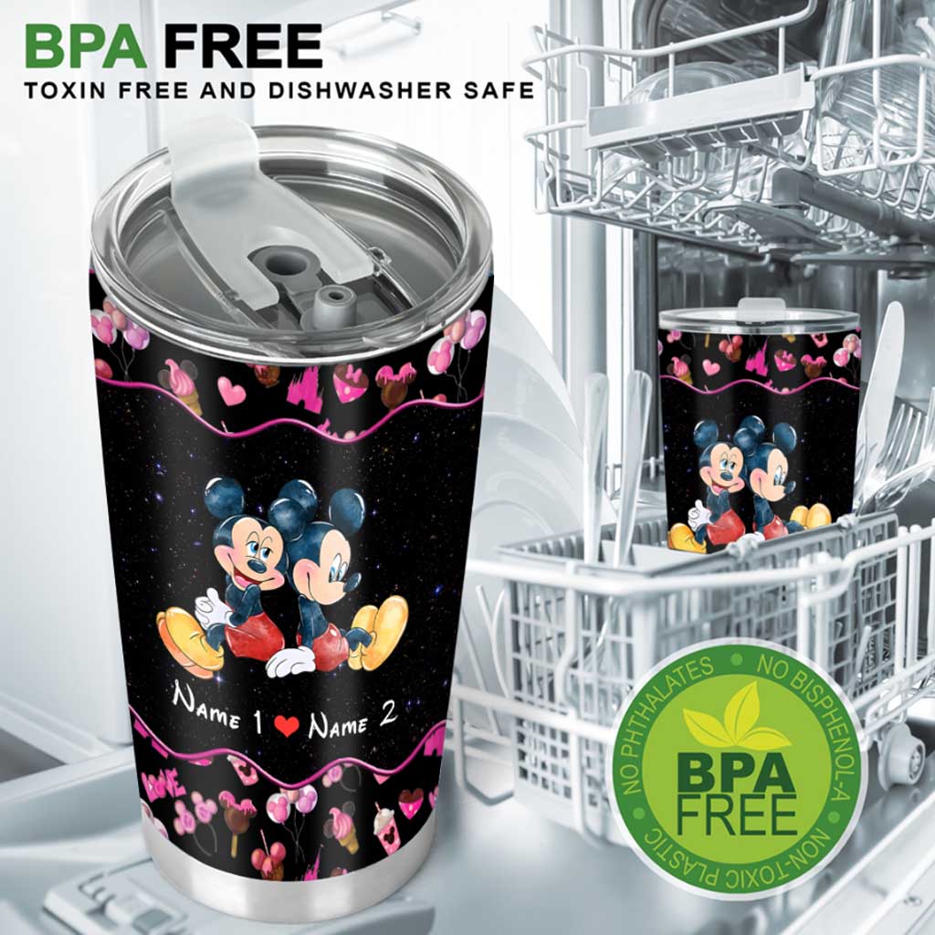 I Was Made For Loving You - Personalized Couple LGBT Support Tumbler