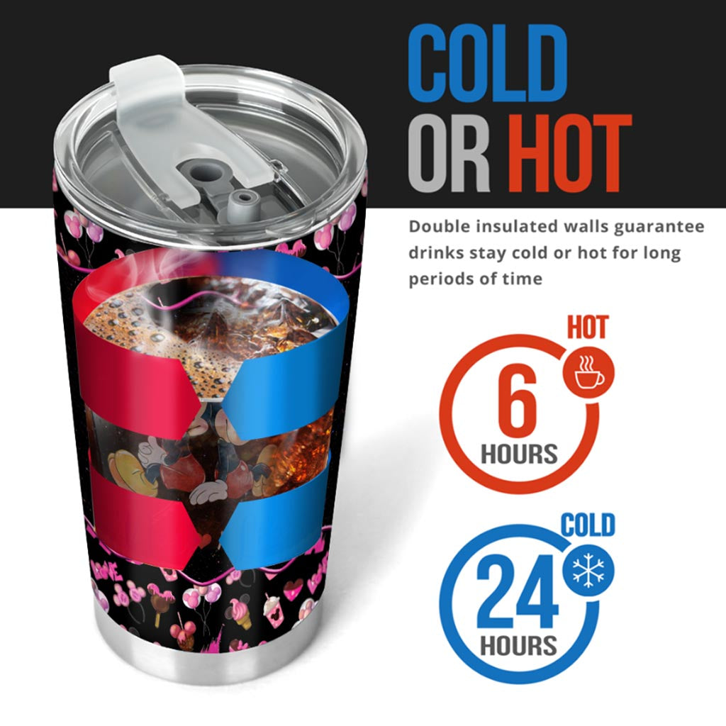 I Was Made For Loving You - Personalized Couple LGBT Support Tumbler