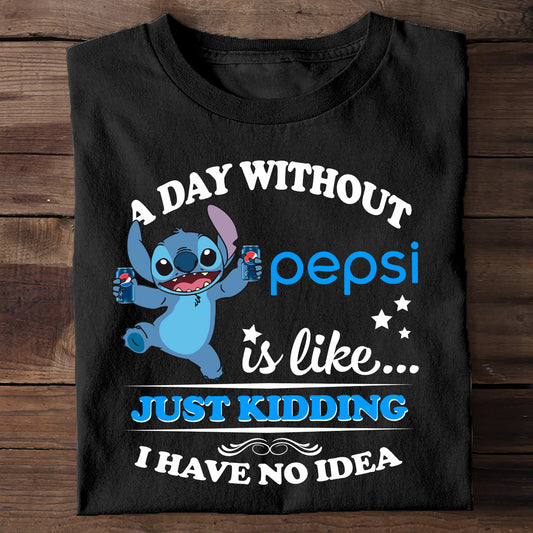 A Day Without - Blue Soft Drink T-shirt and Hoodie