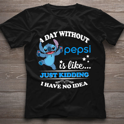 A Day Without - Blue Soft Drink T-shirt and Hoodie