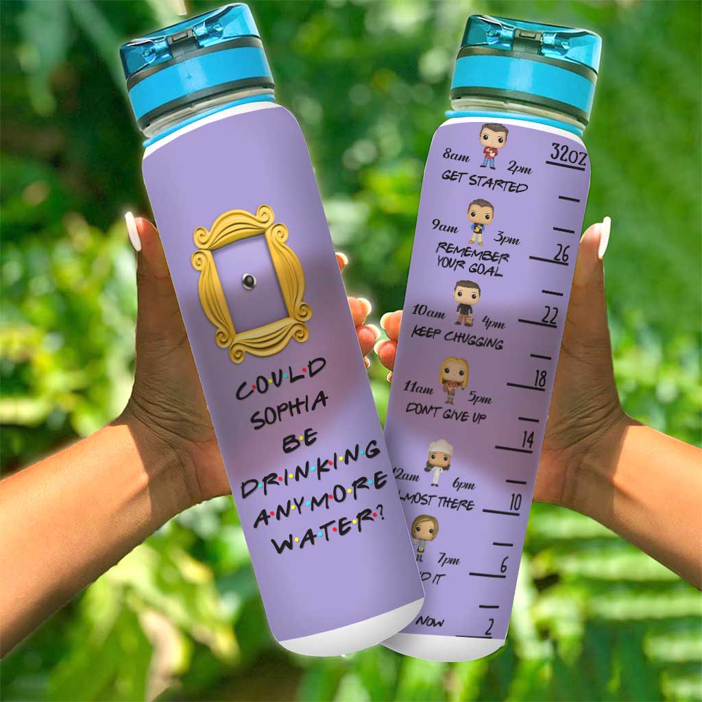 Could I Be Drinking Anymore Water - Personalized Water Tracker Bottle