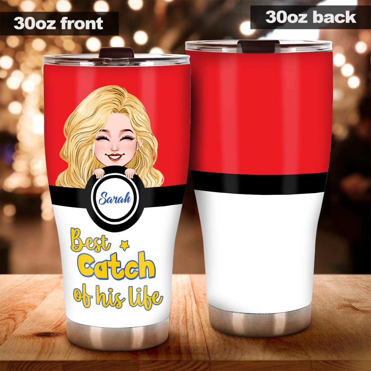 One Great Monster Trainer - Personalized Monster Trainer Tumbler