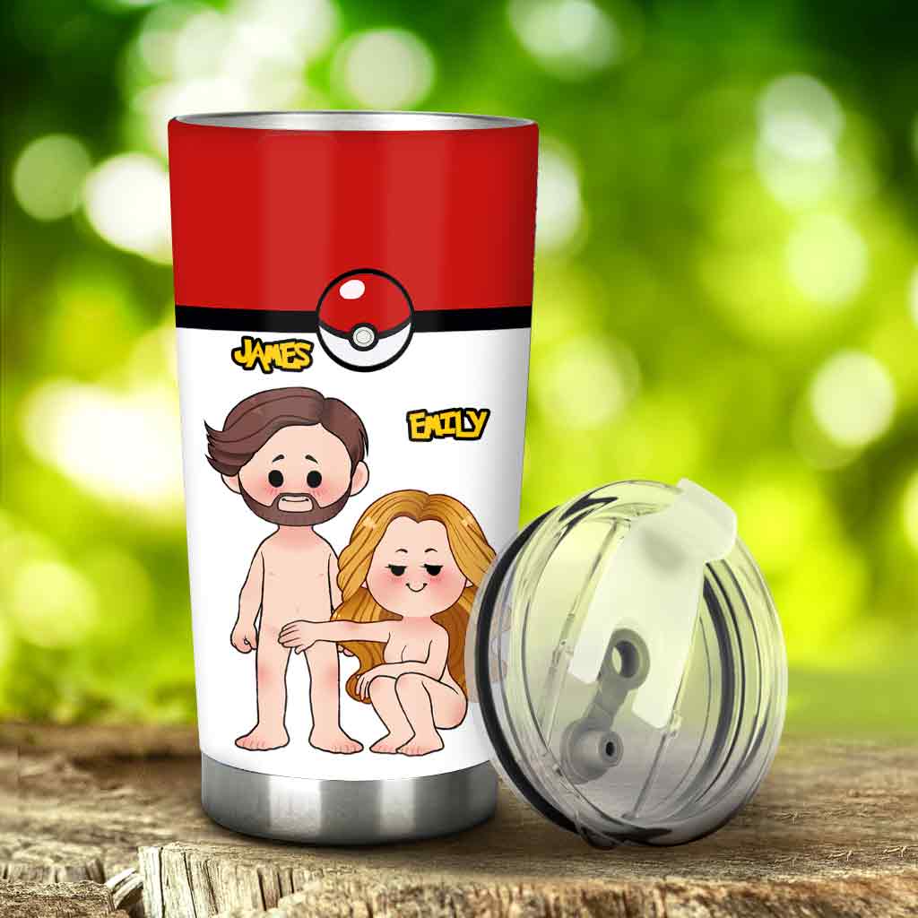 I Just Want To Touch - Personalized Monster Trainer Tumbler