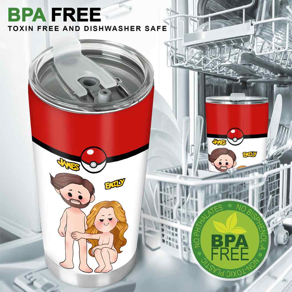 I Just Want To Touch - Personalized Monster Trainer Tumbler