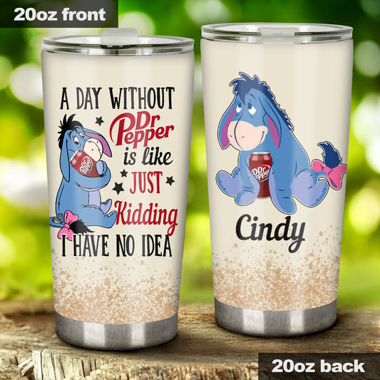 Just Kidding - Personalized Texas Drink Tumbler