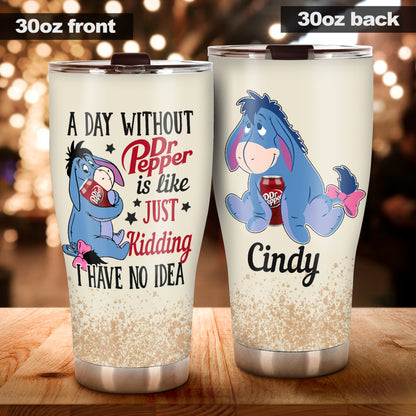 Just Kidding - Personalized Texas Drink Tumbler