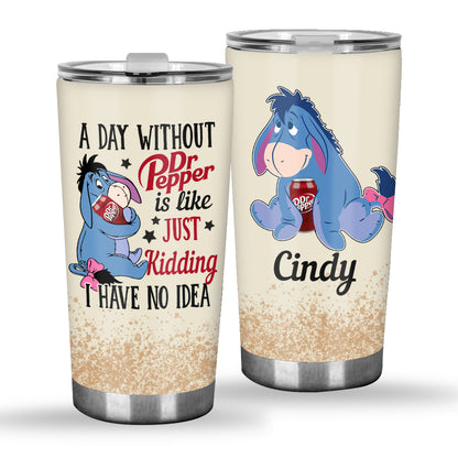 Just Kidding - Personalized Texas Drink Tumbler