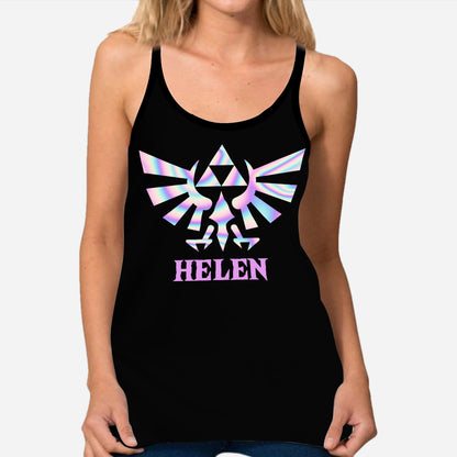 Grow Over Time - Personalized The Hero's Legend Cross Tank Top and Leggings