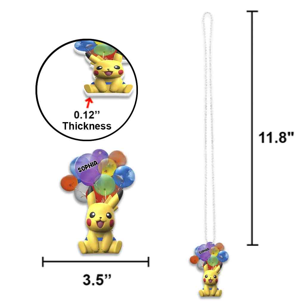 I Choose You - Personalized Monster Trainer Car Ornament